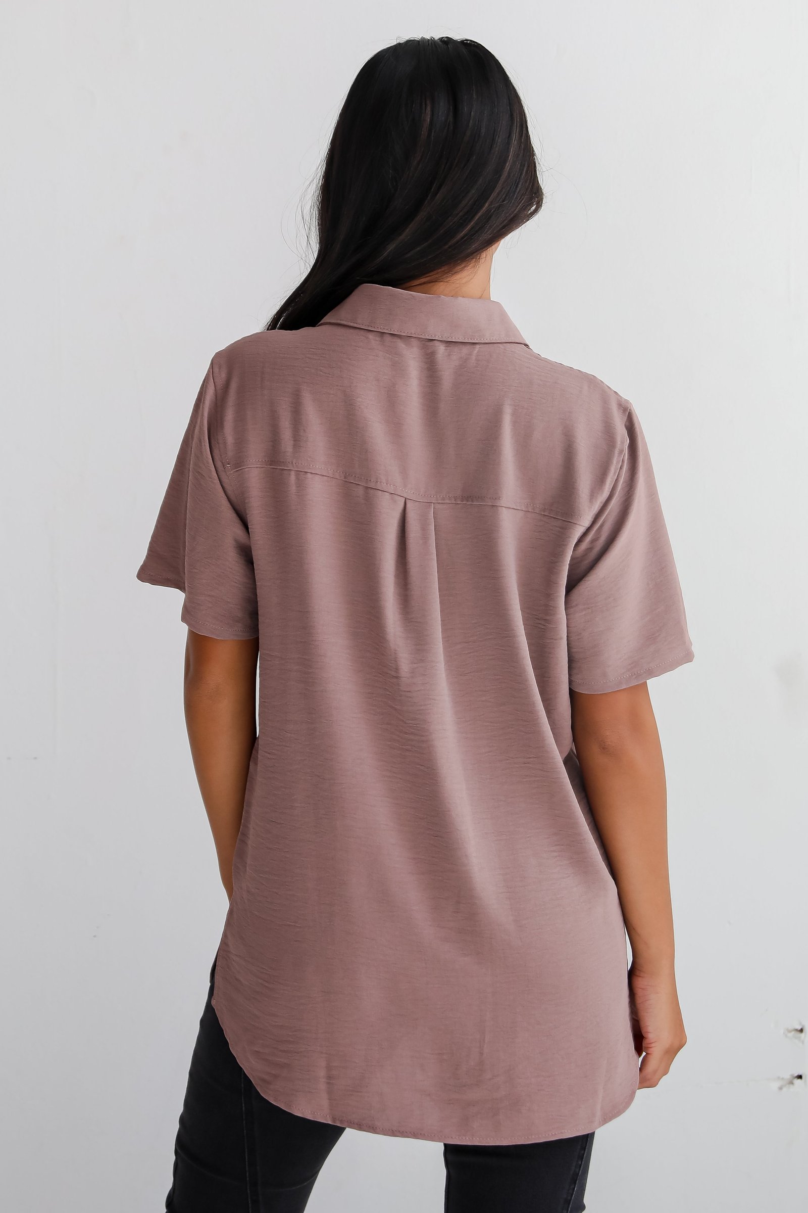 Kayla Button-Up Blouse - DU DEAL