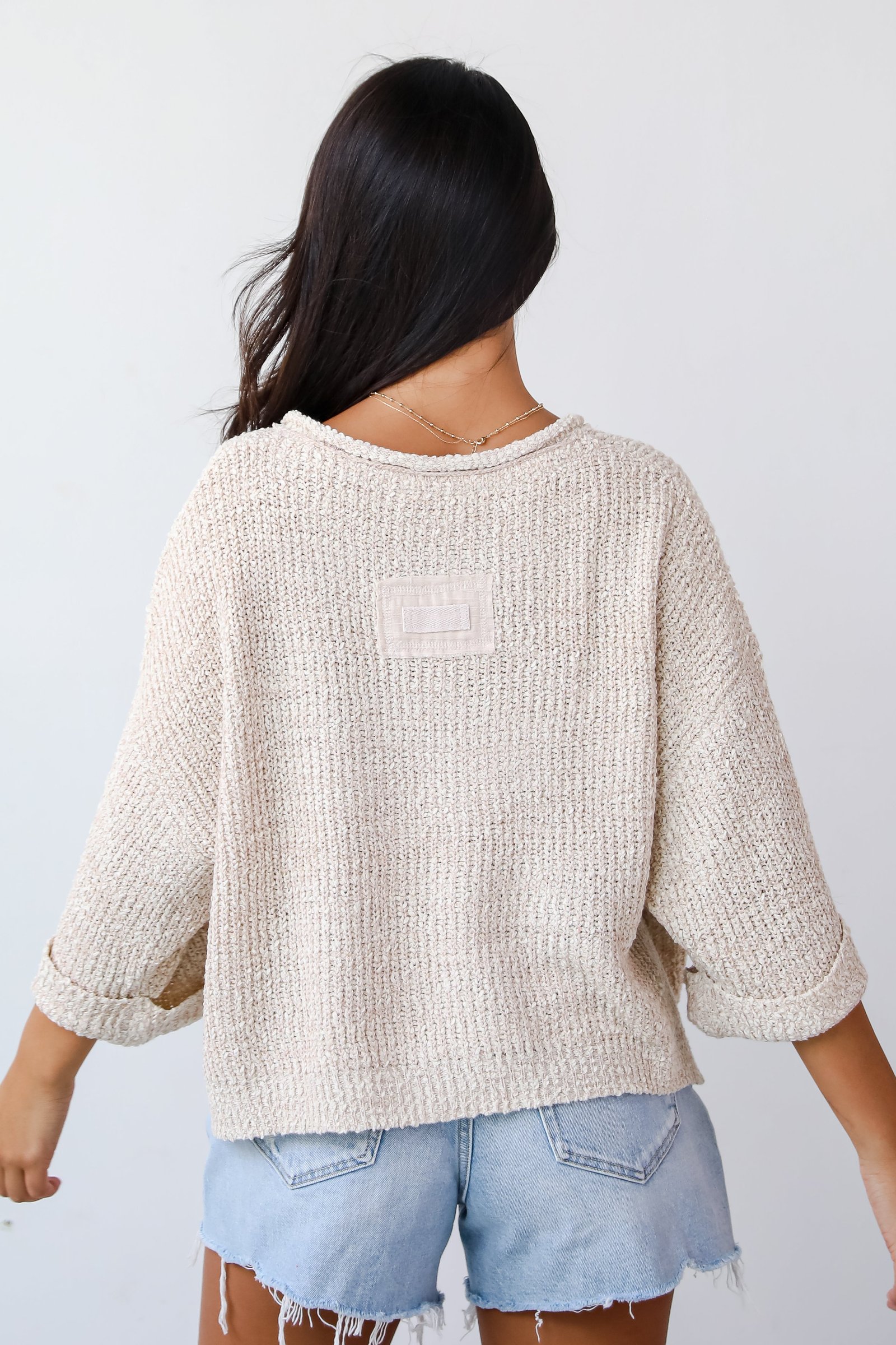 Cozy All Over Lightweight Knit Sweater